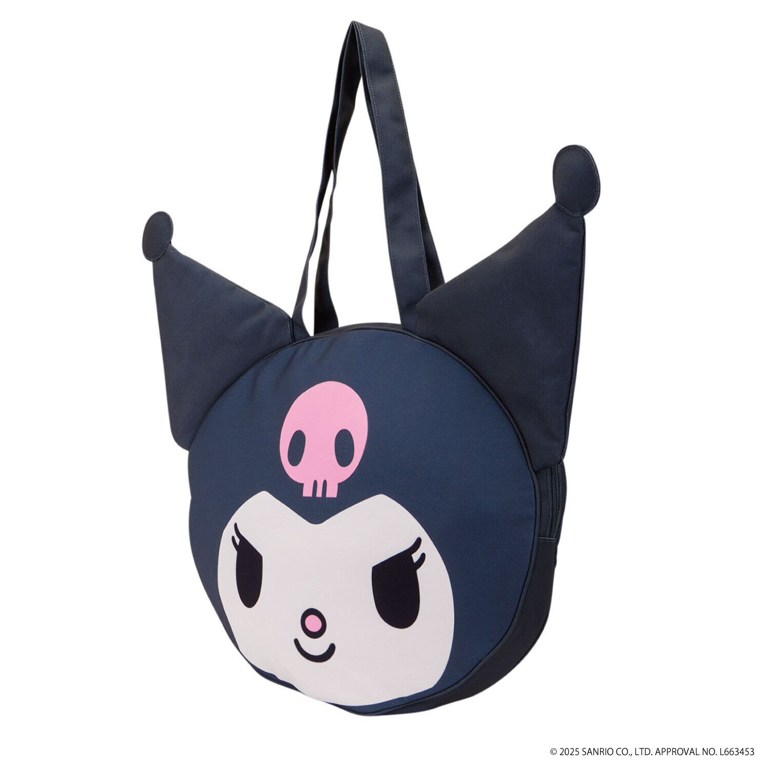 LF SANRIO KUROMI OVERSIZE CANVAS TOTE BAG_SANTB1760