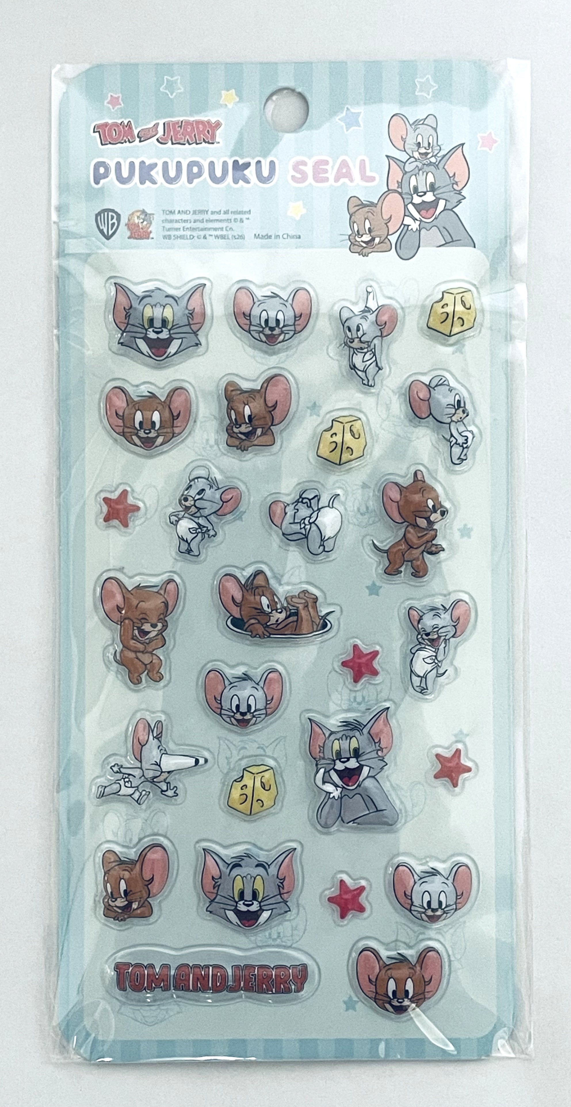 新入荷】トムとジェリーぷくぷくシール～デザインB | 大塚商店