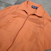John Blair zip up design cuba shirt