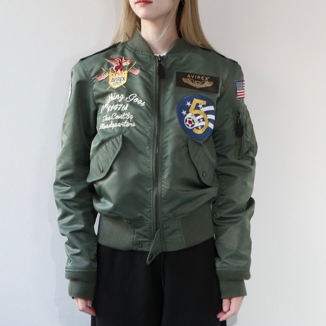 AVIREX L-2 5th AIR FORCE フライトジャケット ジャケット ミリタリー アヴィレックス