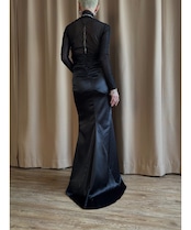 MADE IN U.S.A. mermaid maxi dress-4870-8