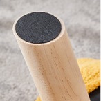 スツール ロータイプ 高さ22cm ８色展開  花型 イエロー 濃いピンク ソファスツール 椅子 ファッションソファスツール コーヒーテーブル ホーム 小さなスツール ロースツール 木製 ラムスキン