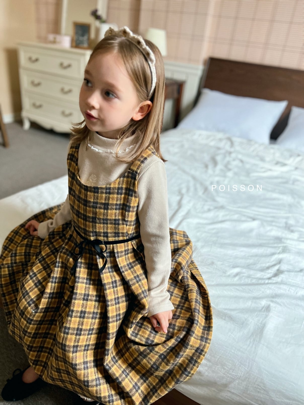 sold out»«poisson» レイディワンピース 2colors | 子供服 capucapu