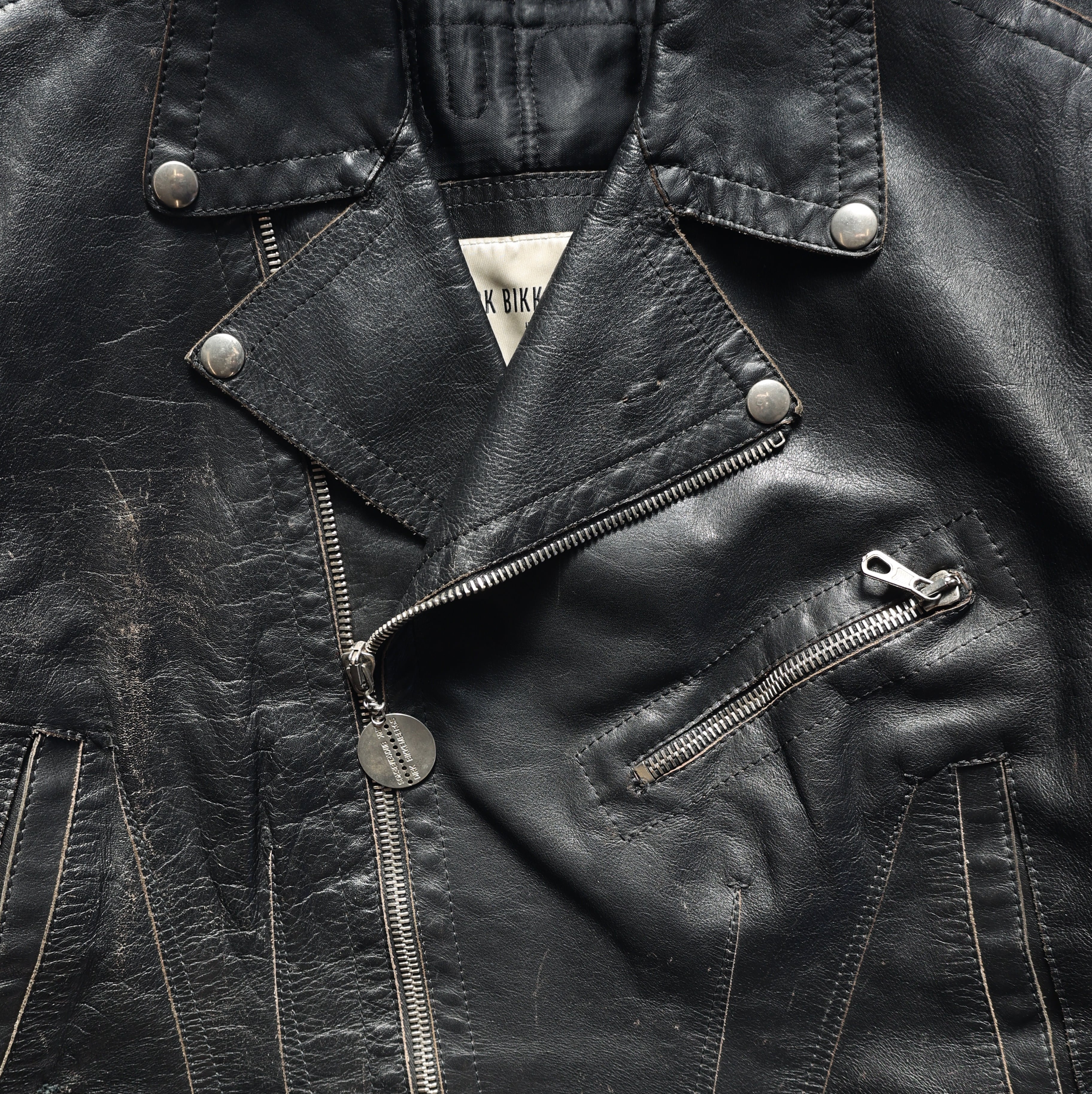 90S DIRK BIKKENBERGS HOMMES RYDERS LETHER JACKET | CLIMB SENDAI