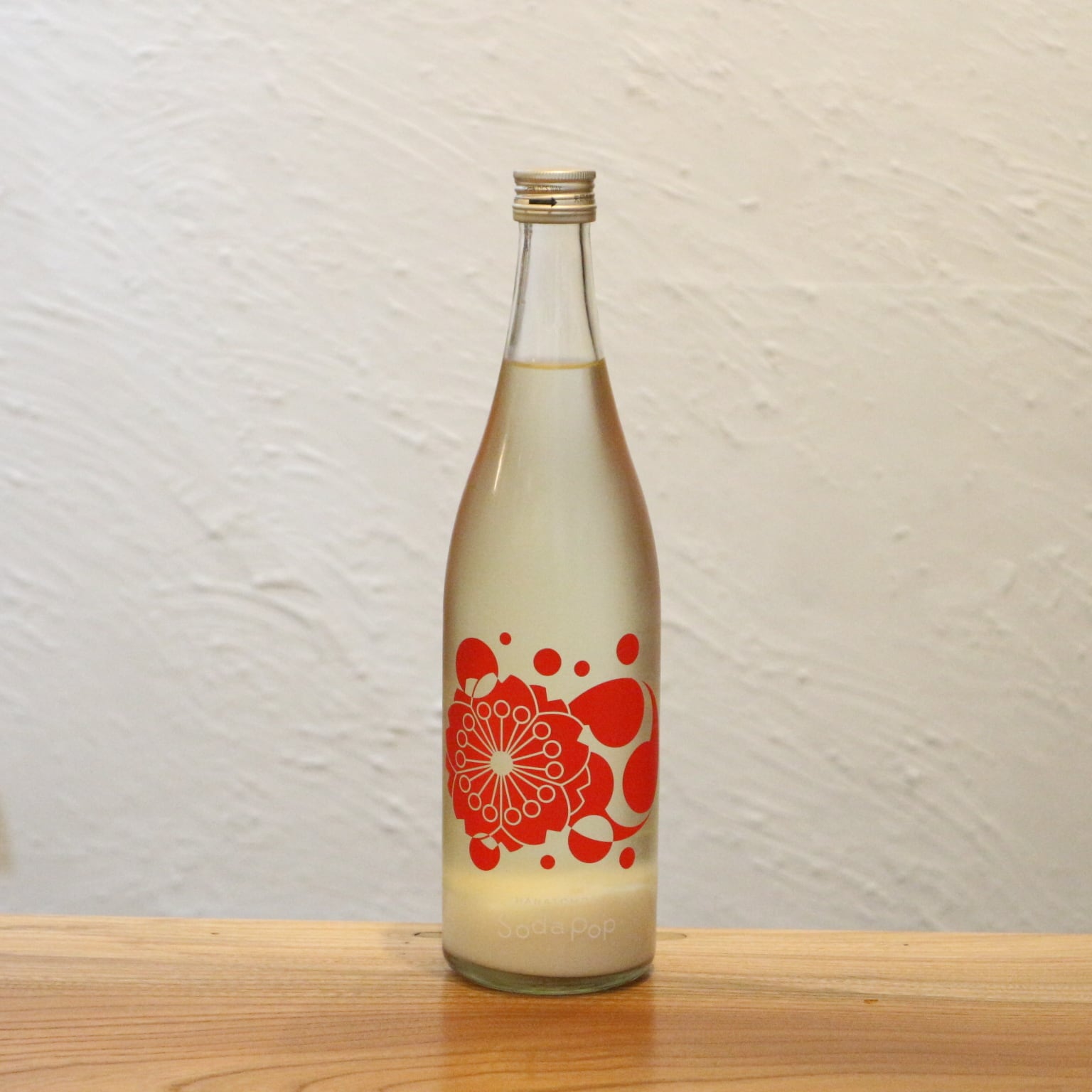 HANATOMOE SODA POP 水酛 活性にごり 無濾過生原酒 720ml【クール便】