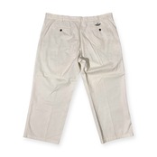 SINA COVA シナコバ クロップド丈 スラックス パンツ ボトムス 110/大きいサイズ/ホワイト/メンズ