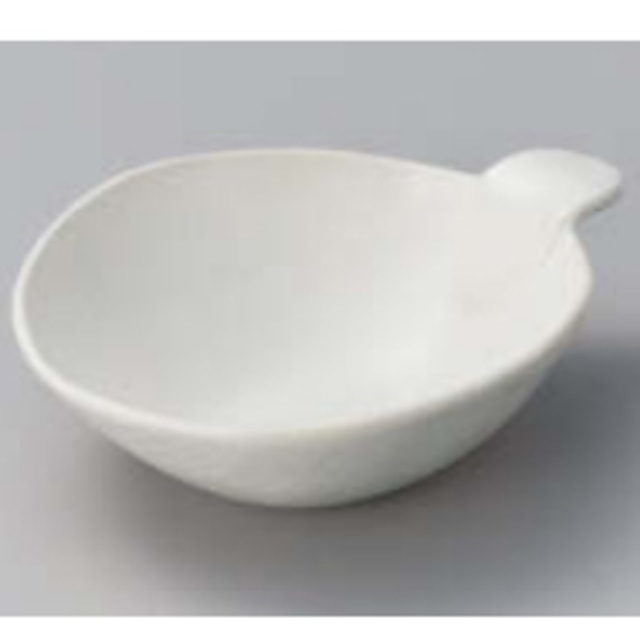 白釉手付多用鉢[1076] 62-28-757小鉢・組小鉢
