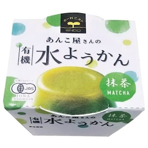 有機水ようかん・抹茶 １００ｇ　遠藤製餡