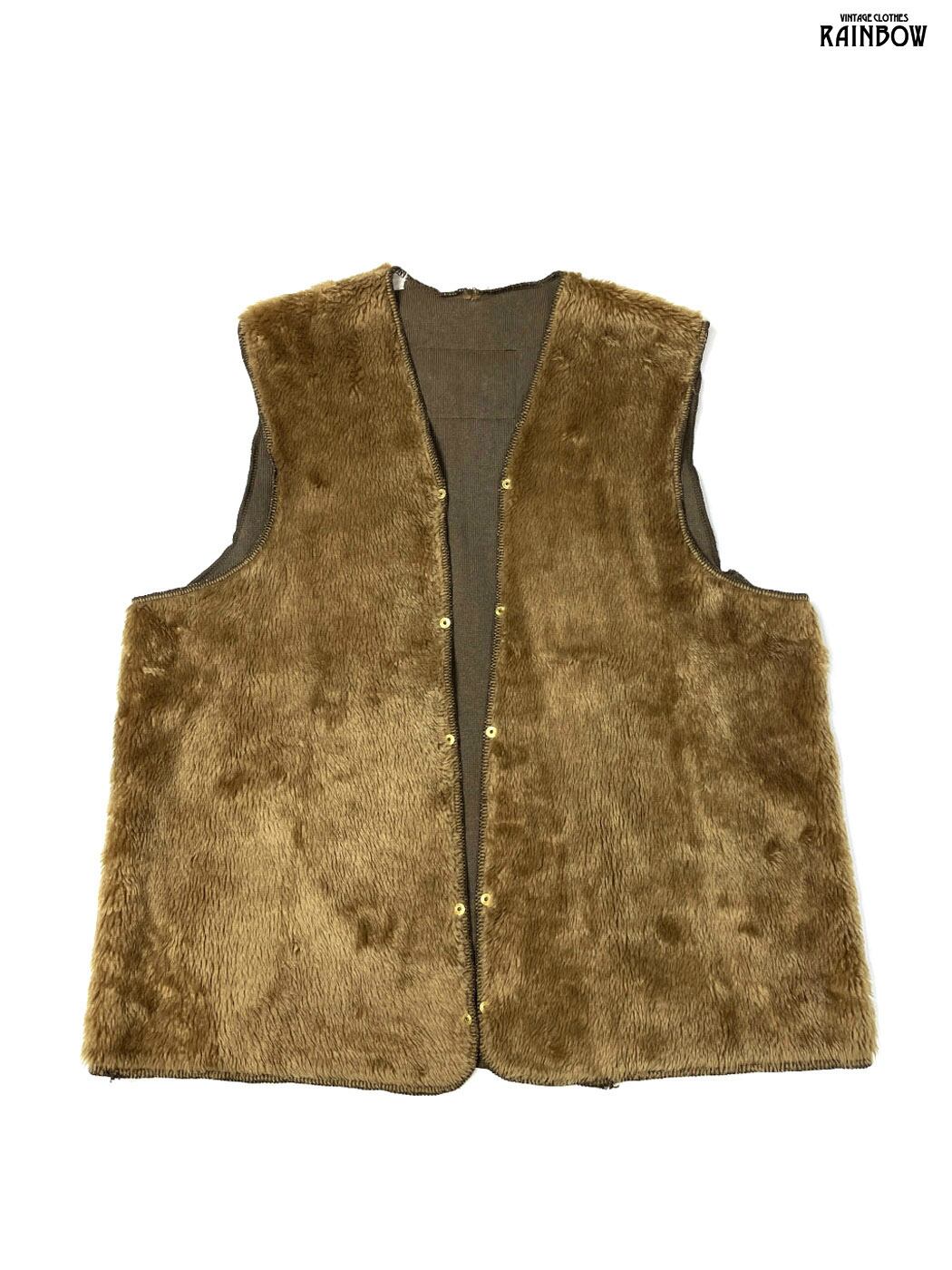 BARBOUR ボアライナー ボアベスト80s vintage バブアー ボアライナー