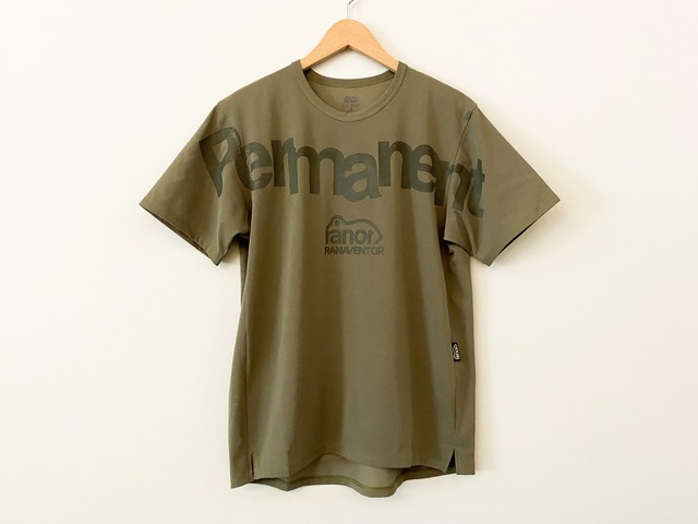ranor(ラナー)  PERMANENT MESH T-SHIRT メンズ・レディース 半袖Tシャツ OLIVE