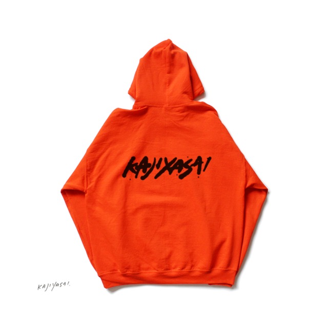 KAJIYASAI #26 Hoodie 3 - SafeOrange