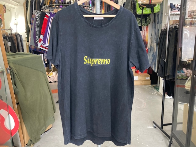 RHUDE SUPREMO TEE BLACK LARGE 177050