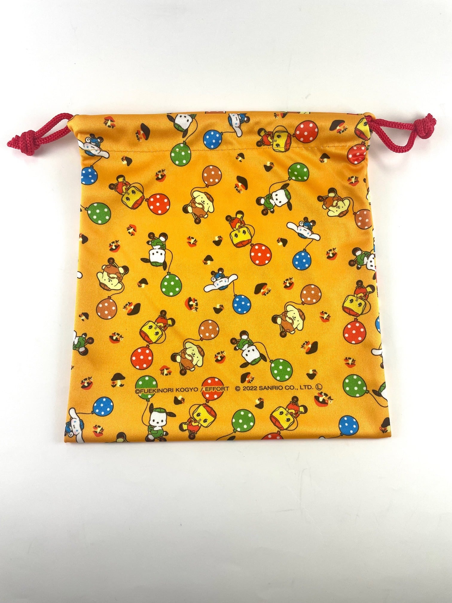 フエキ×サンリオキャラクターズ　巾着