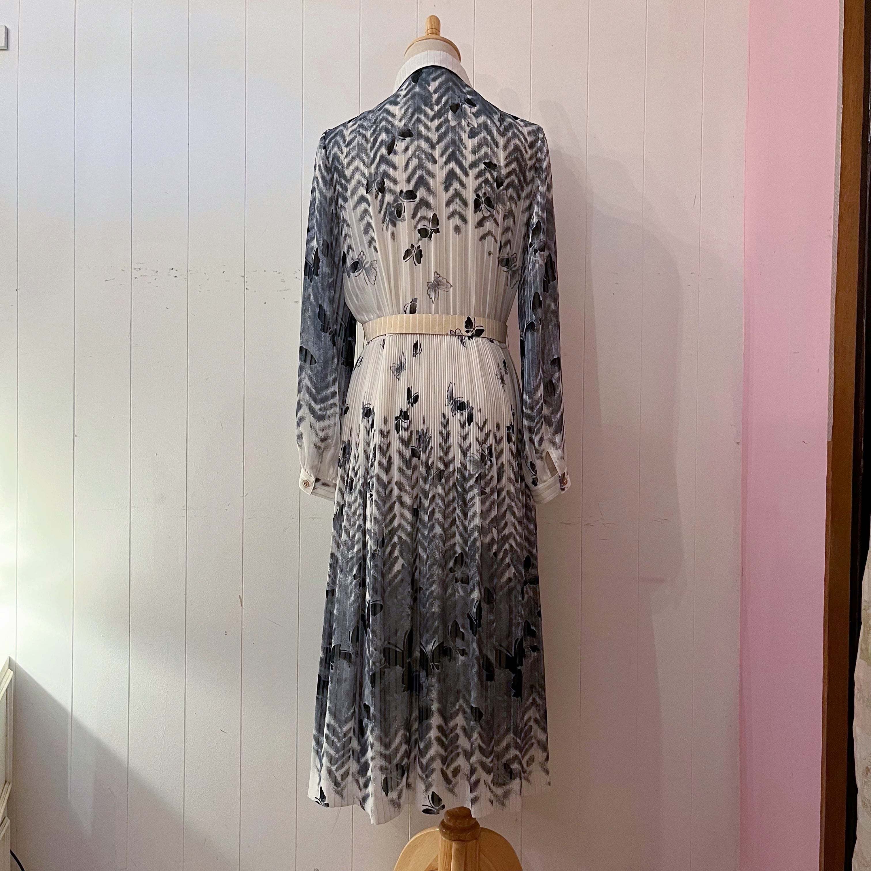 butterfly lame line one-piece