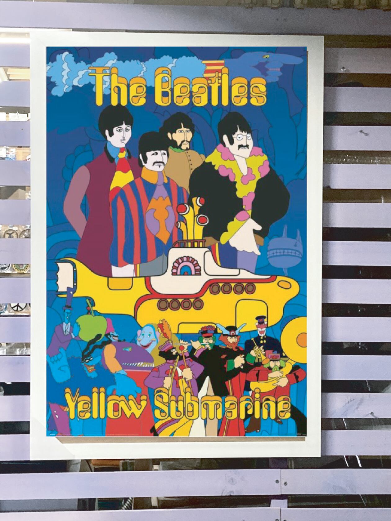 THE BEATLES イエローサブマリン 輸入ポスター 61cm x 91.5cm