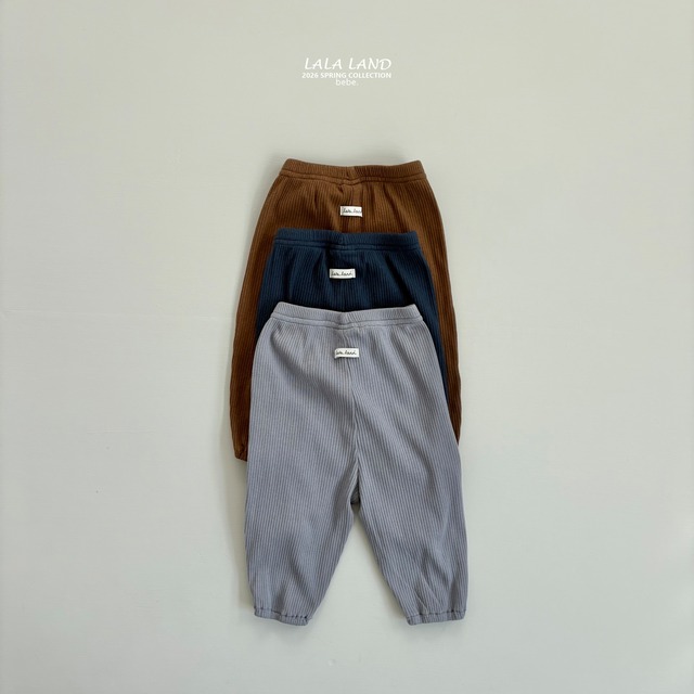 LALALAND 26/SS （Baby）Modal ribbed set