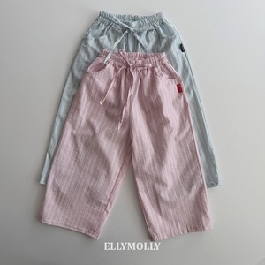 【予約】ellymolly Clear-style pants