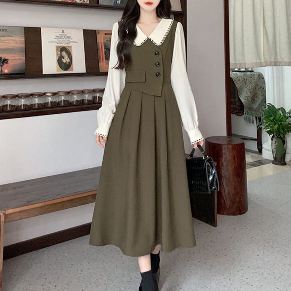 ☆【美品】 ロイスクレヨン レイヤードロングワンピース - ワンピース 