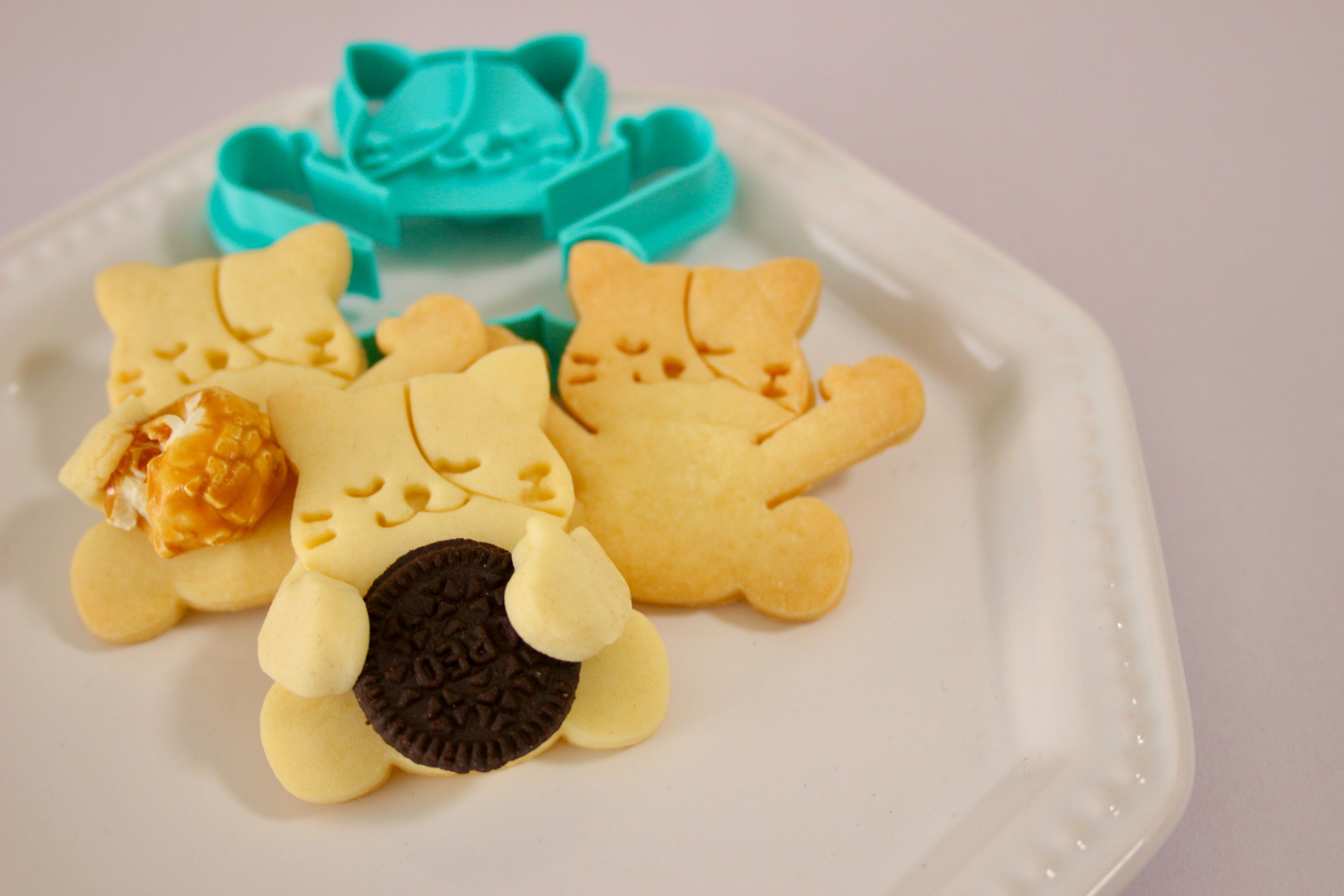 セット販売】☆抱っこシリーズ☆くま・うさぎ・ねこ クッキー型
