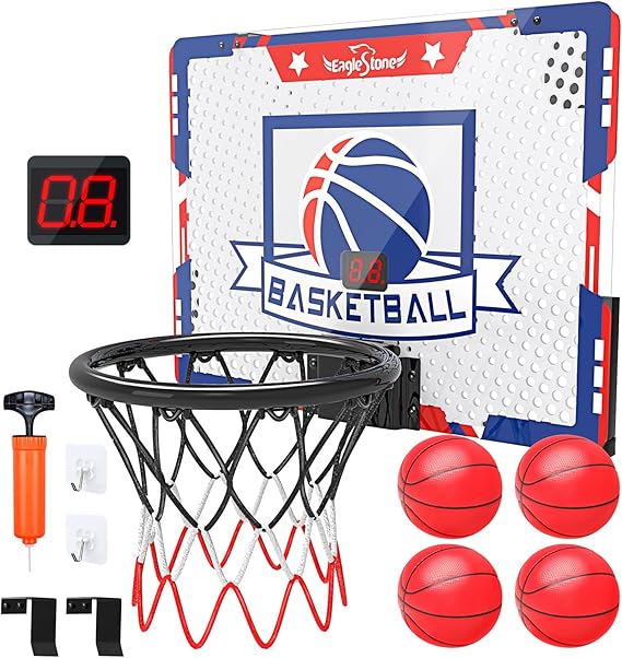 【M2033-69-44】バスケットゴール　 おもちゃ 自動採点　ドア掛け M2033-69-44】バスケットゴール おもちゃ 自動採点 ドア掛け