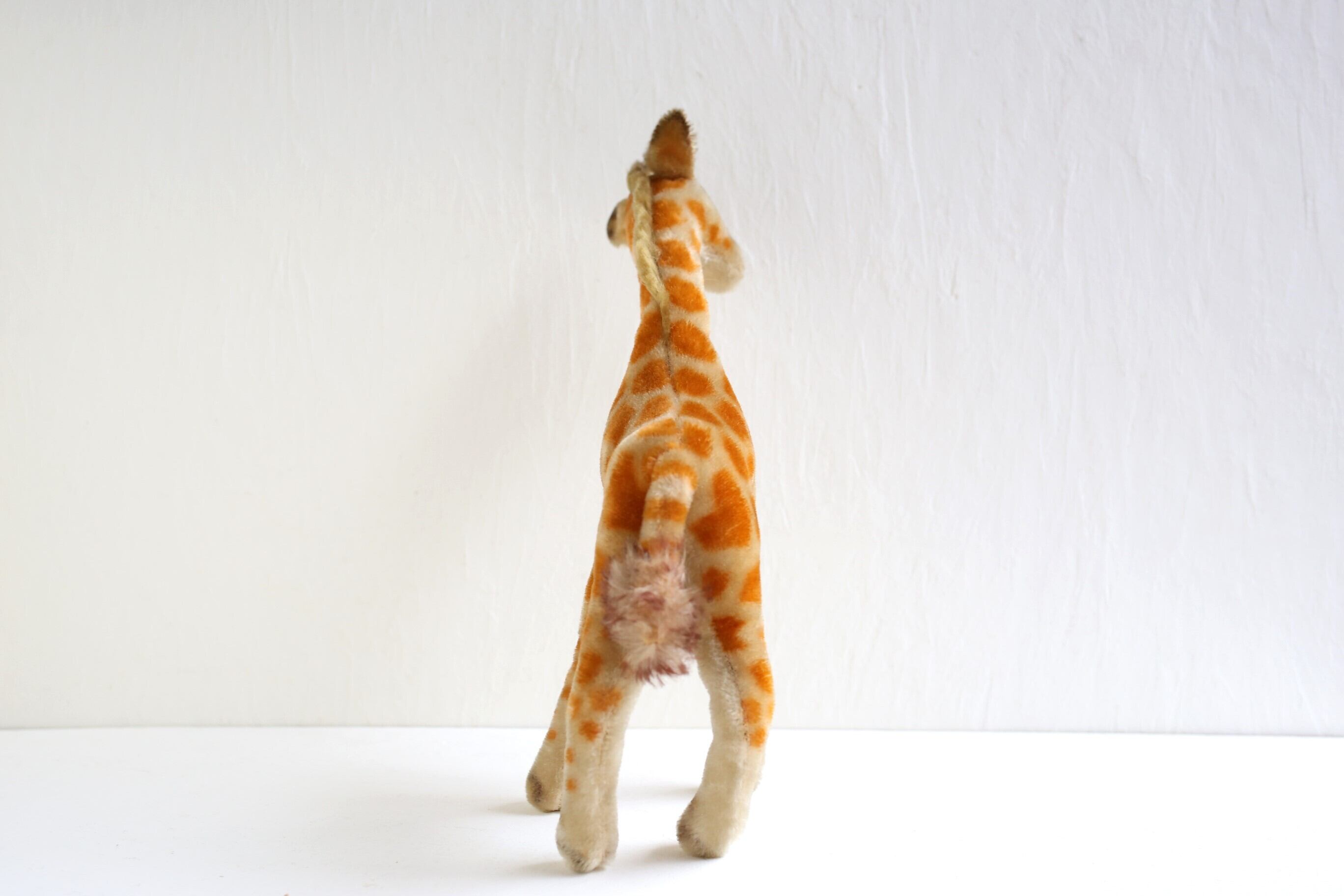 ドイツ ヴィンテージ Steiff シュタイフ キリン 『giraffe』高さ約34cm