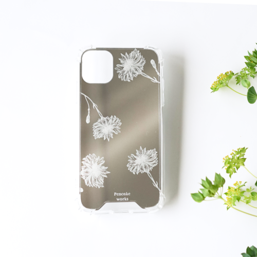 Mirror iPhone Case / 矢車草