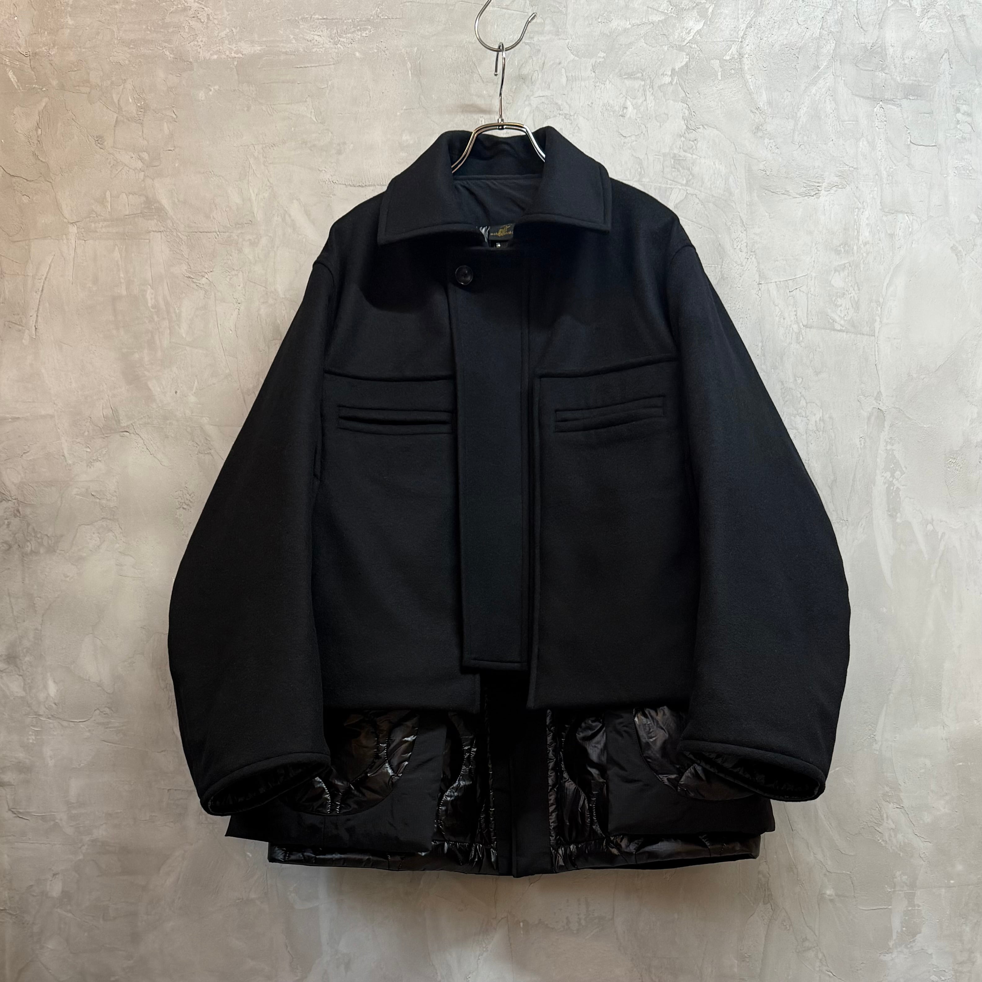 7face blouson bright black