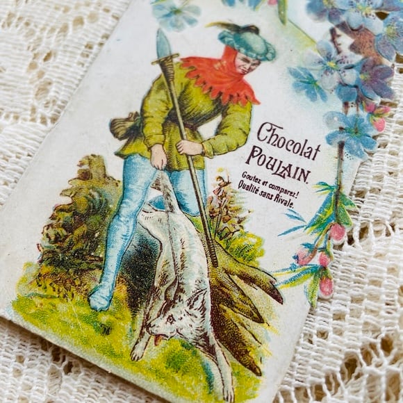 フランスアンティーク クロモス・クロモカード 狩猟 [ch037] | shanachie