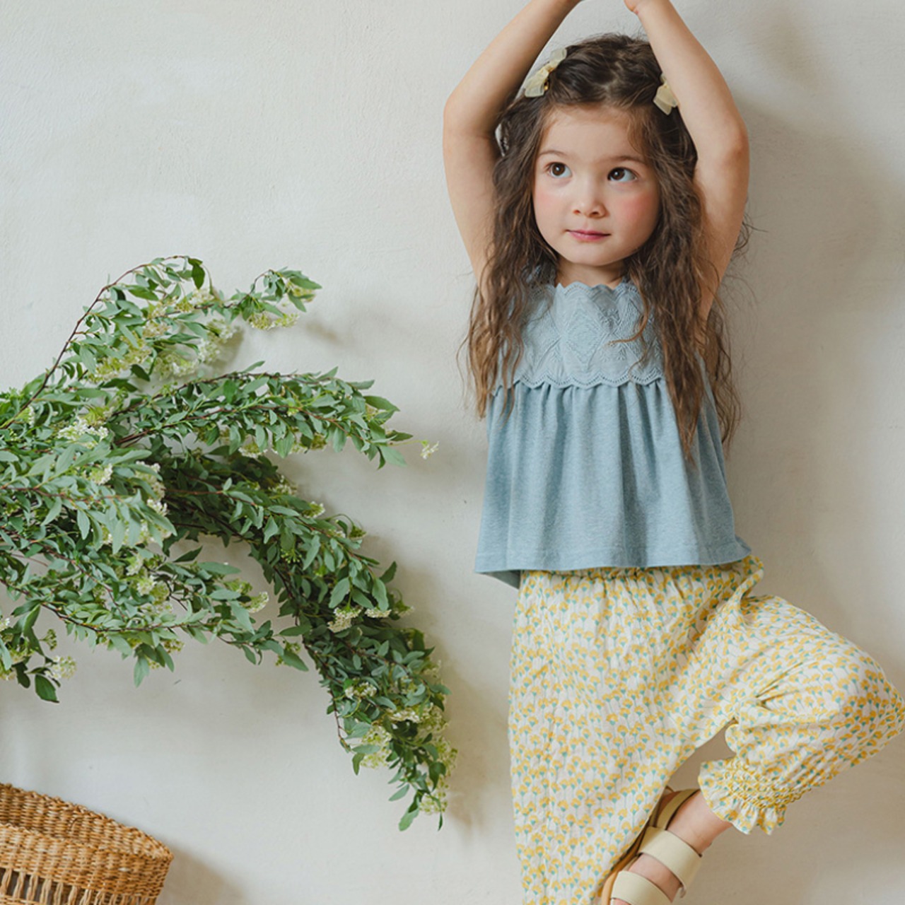 夏レースデザインタンクトップ