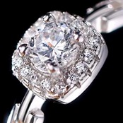 指輪 おしゃれ ダイヤ シルバー リング