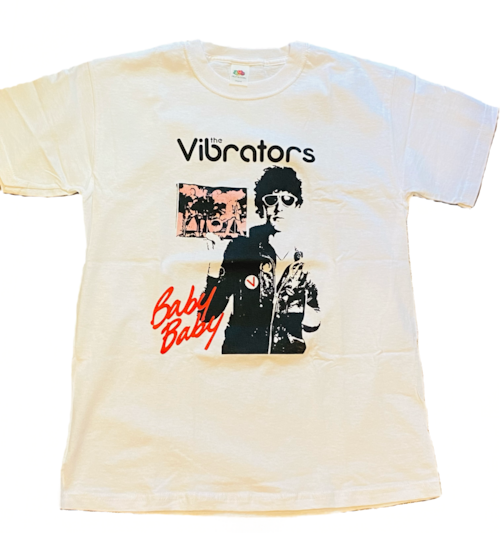 オフィシャル THE VIBRATORS / Baby Baby Tシャツ