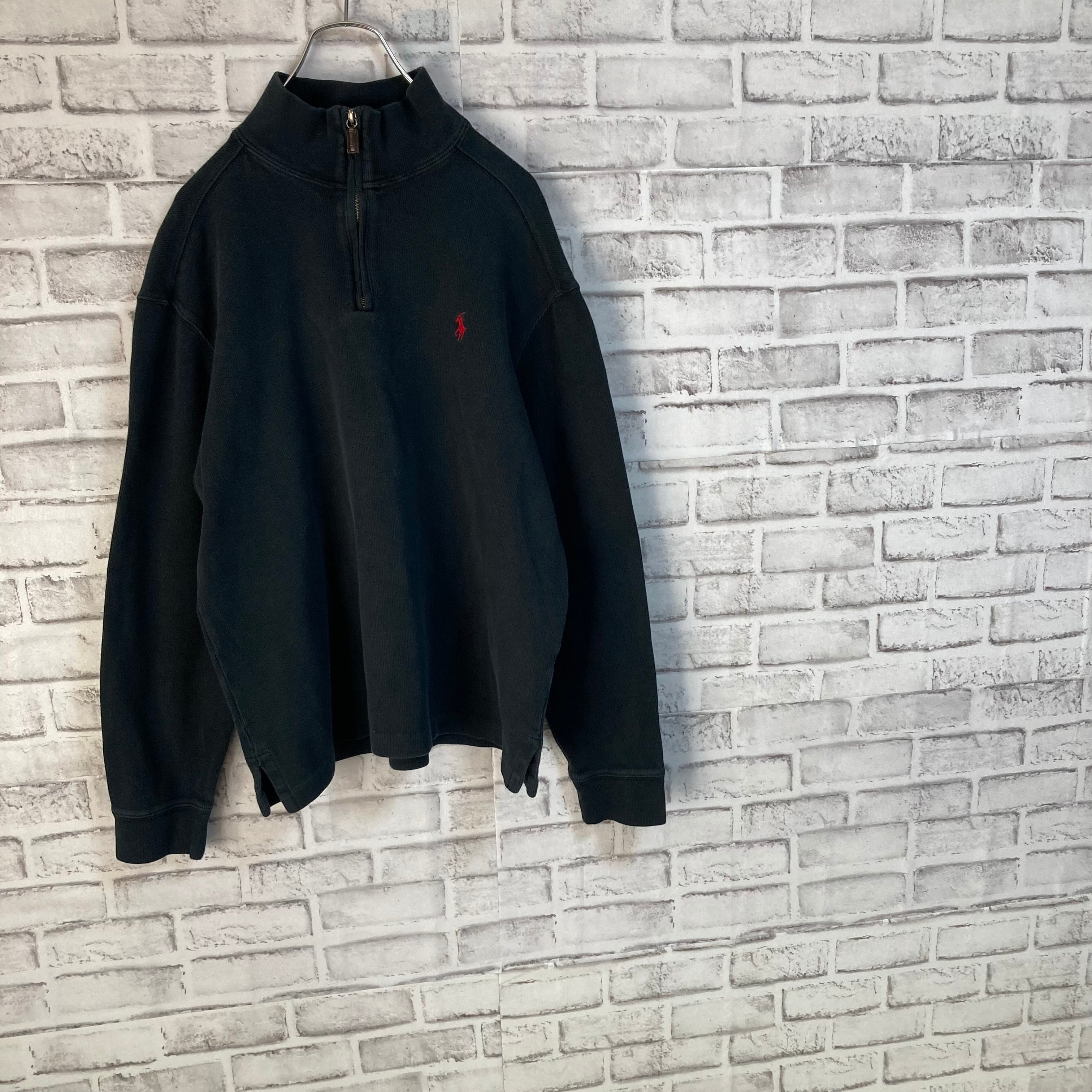 Polo by Ralph Lauren】 Halfzip Knit L相当 ポロ バイ ラルフ Polo by Ralph Lauren】 Halfzip Knit L相当 ポロ バイ ラルフ