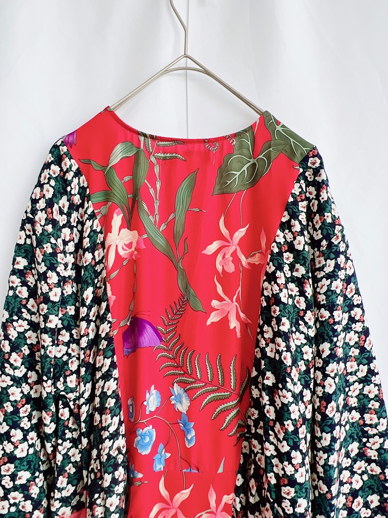 【KOH ISHIGURO】Floral and embroidery docking "haori" - 18