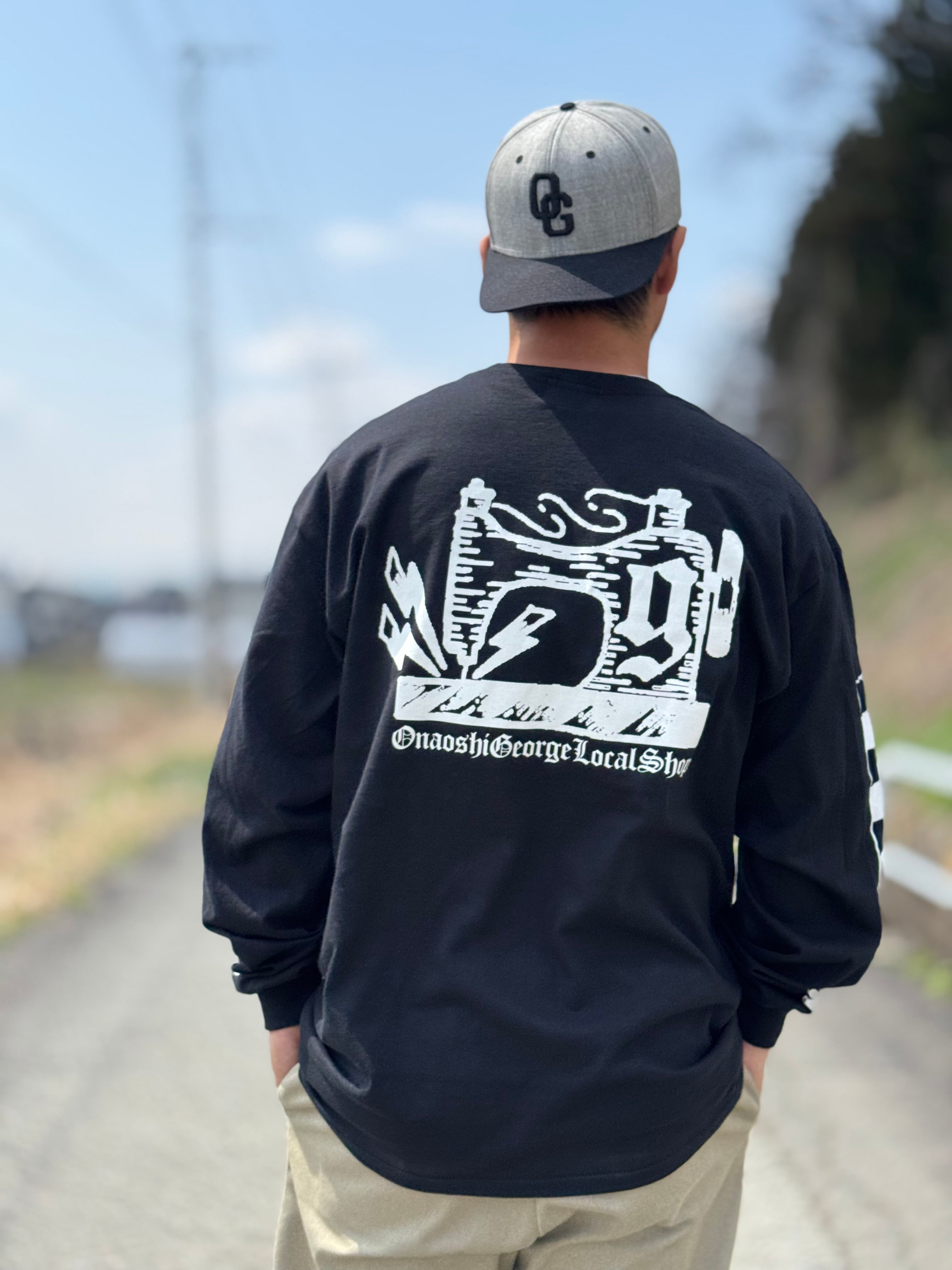 OG TRADEMARK CHECKER L/S TEE | ONAOSHI GEORGE LOCAL SHOP