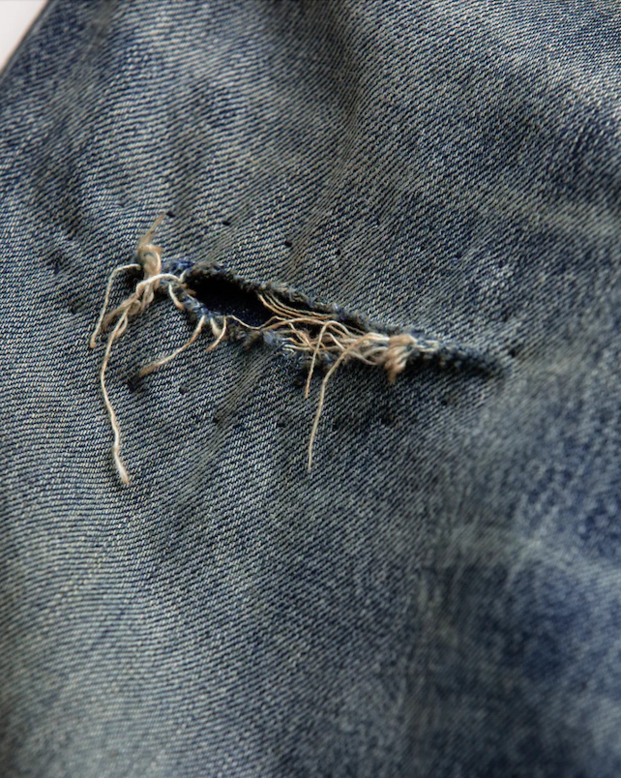 【ANACHRONORM】REGULAR TAPERED REMAKED 5P PANTS INDIGO (REMAKE)