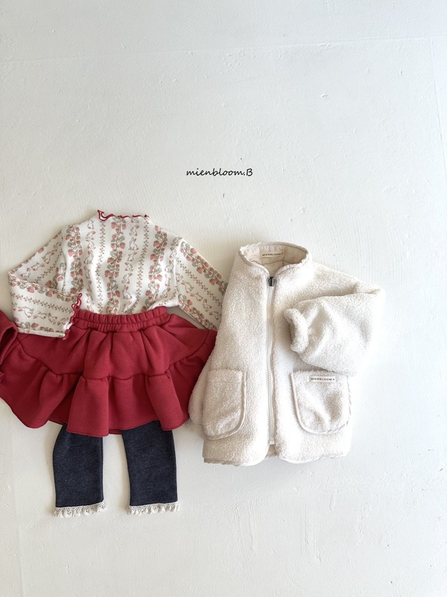 予約 Ribbon Bonding Double-Sided Jumper [ mienbloom.B ]