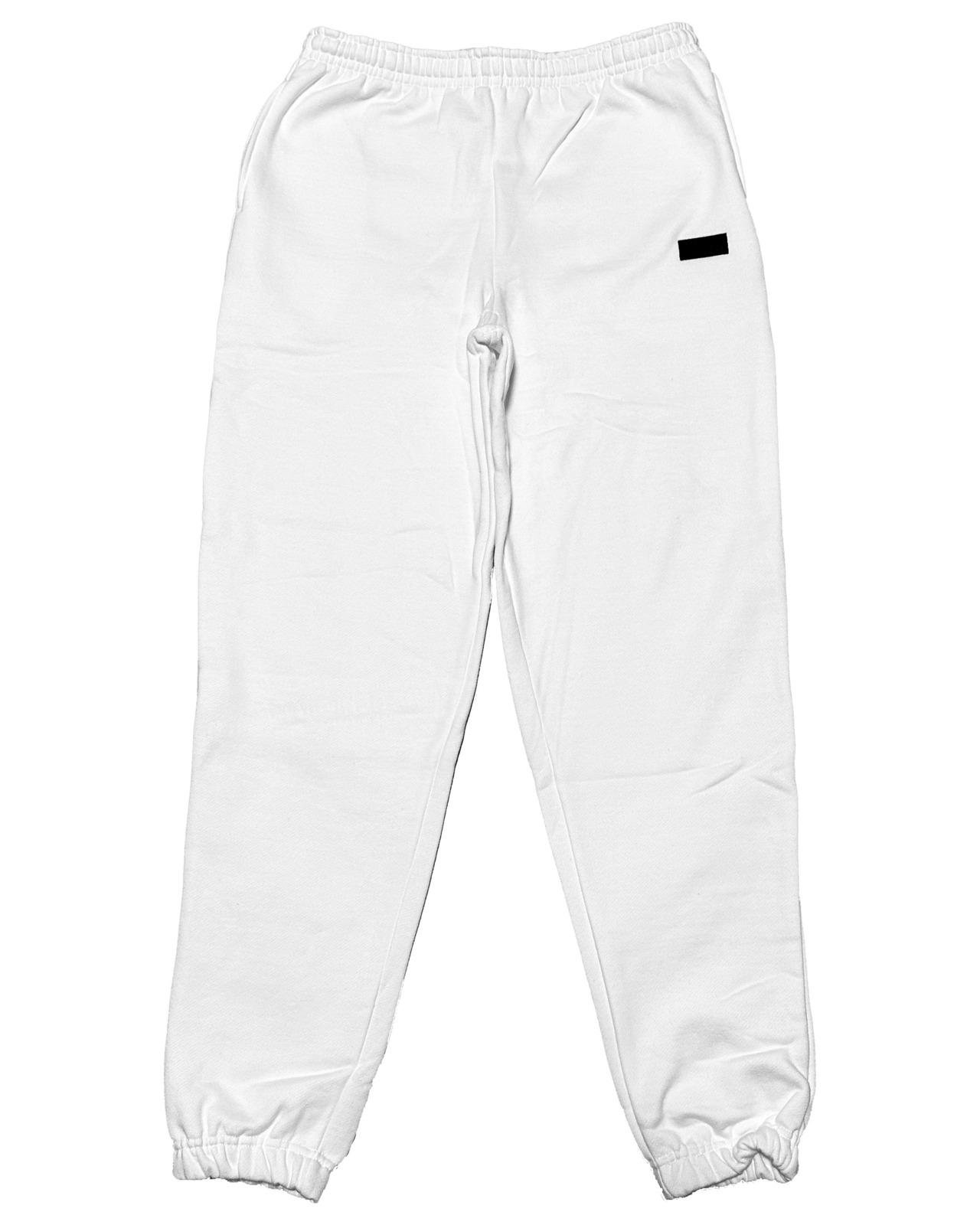 BOX-TYPE2 ONE POINT HEAVY WEIGHT SWEAT PANTS - WHITE