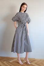 GINGHAM CHECK DRESS【残りわずか】