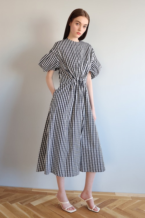 GINGHAM CHECK DRESS