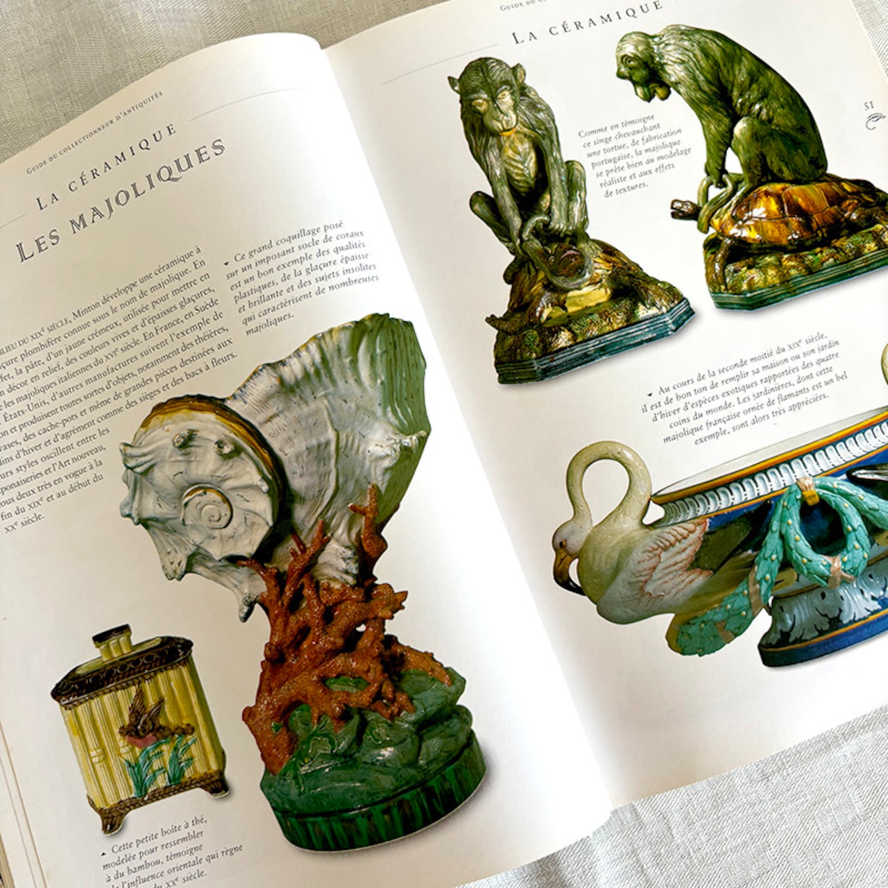 LES ANTIQUITES　アンティークの指南書　カラー写真豊富 12PSdz25