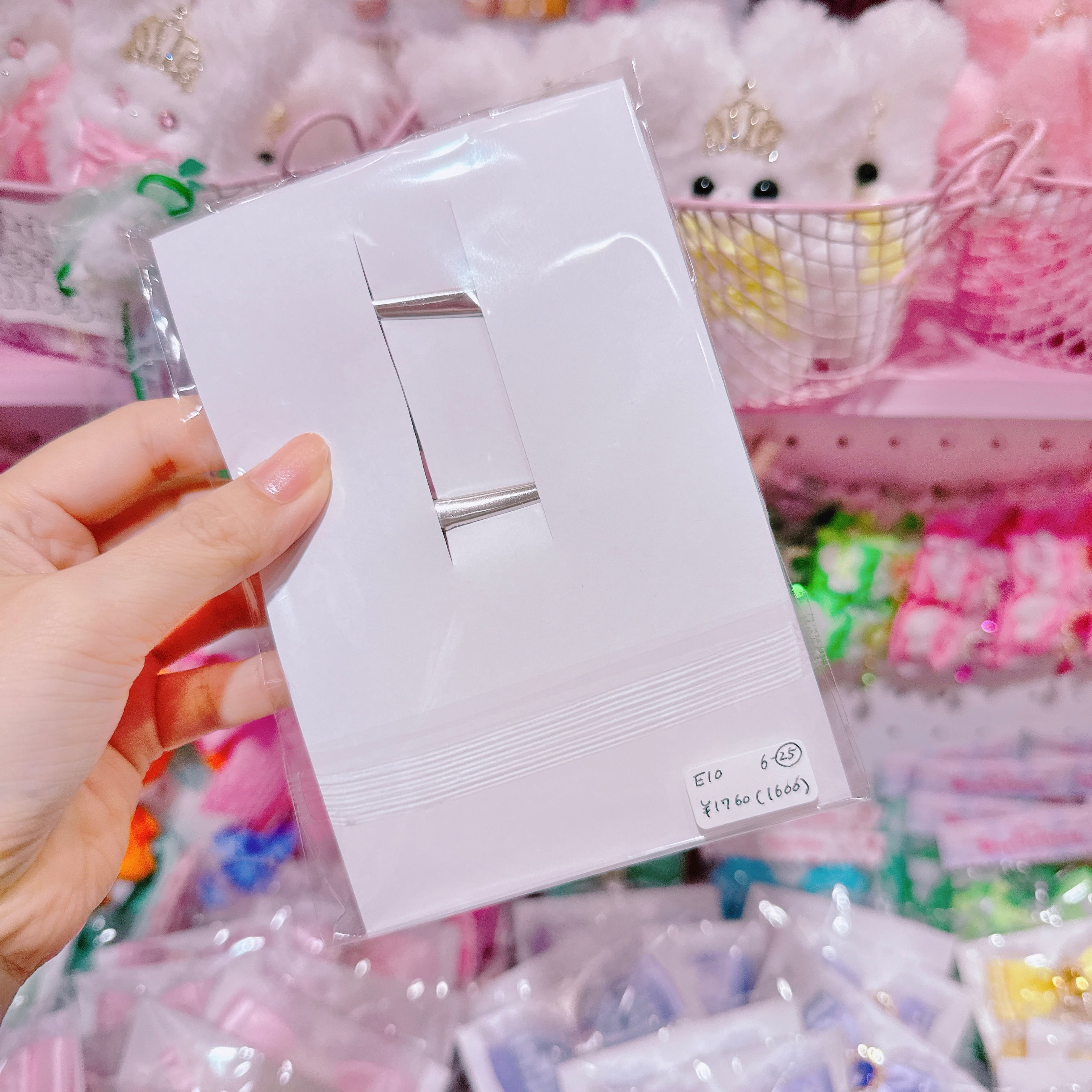 【E10】6-25ツインヘアクリップ