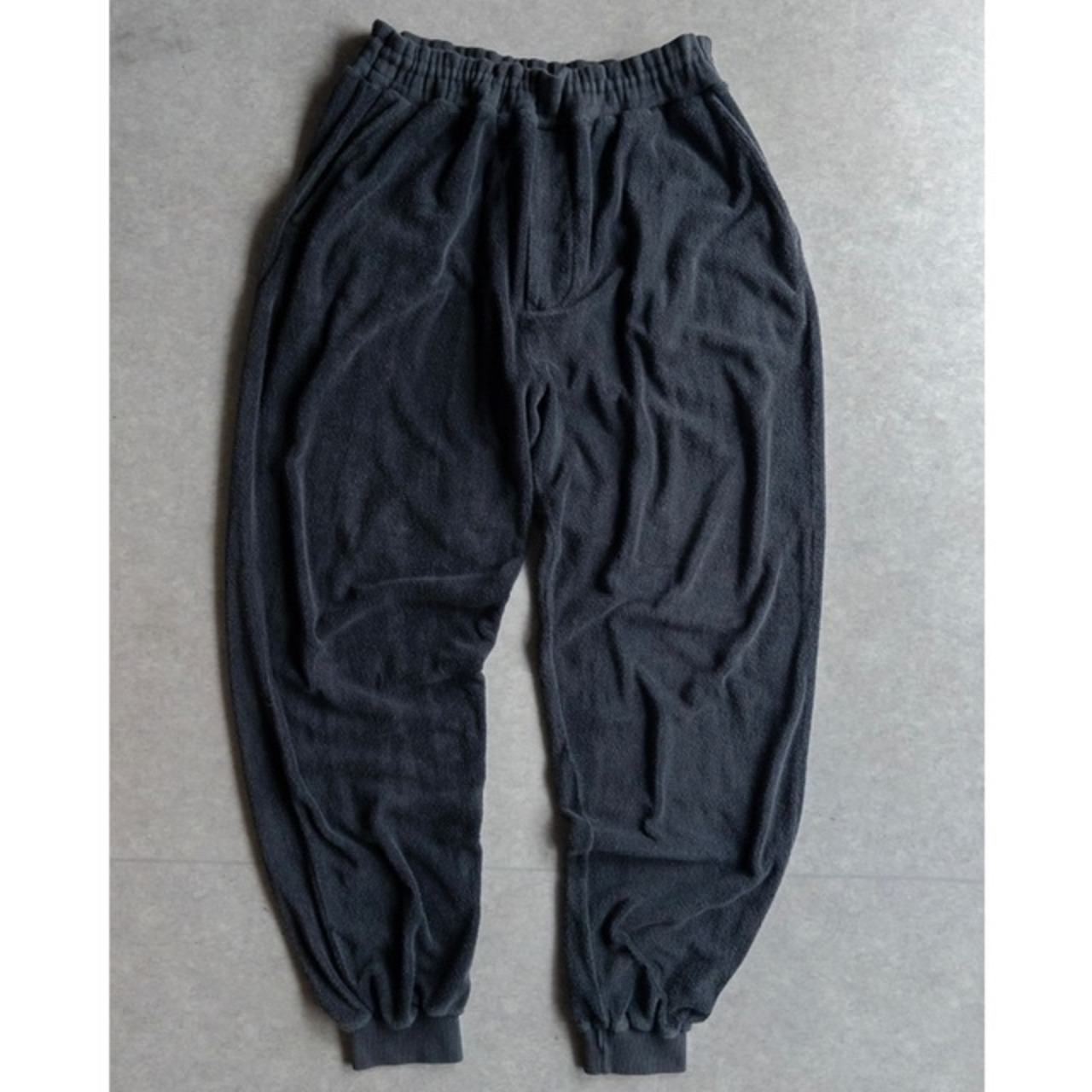 GIORGIO ARMANI Pile Fabric Jogger Pants