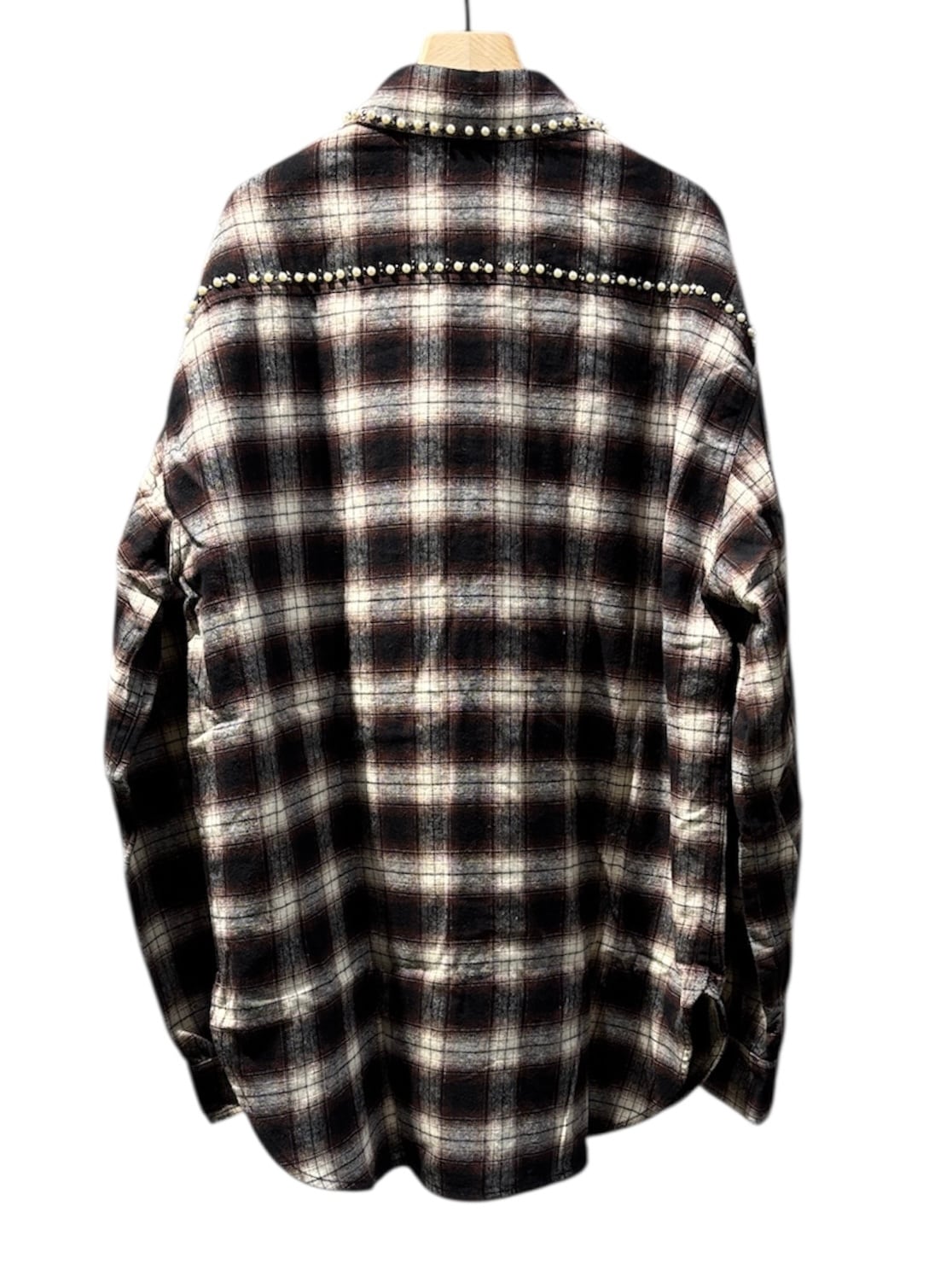 25AW】OPEN YY オープン ワイワイ / BEADED POCKET SHIRT / シャツ