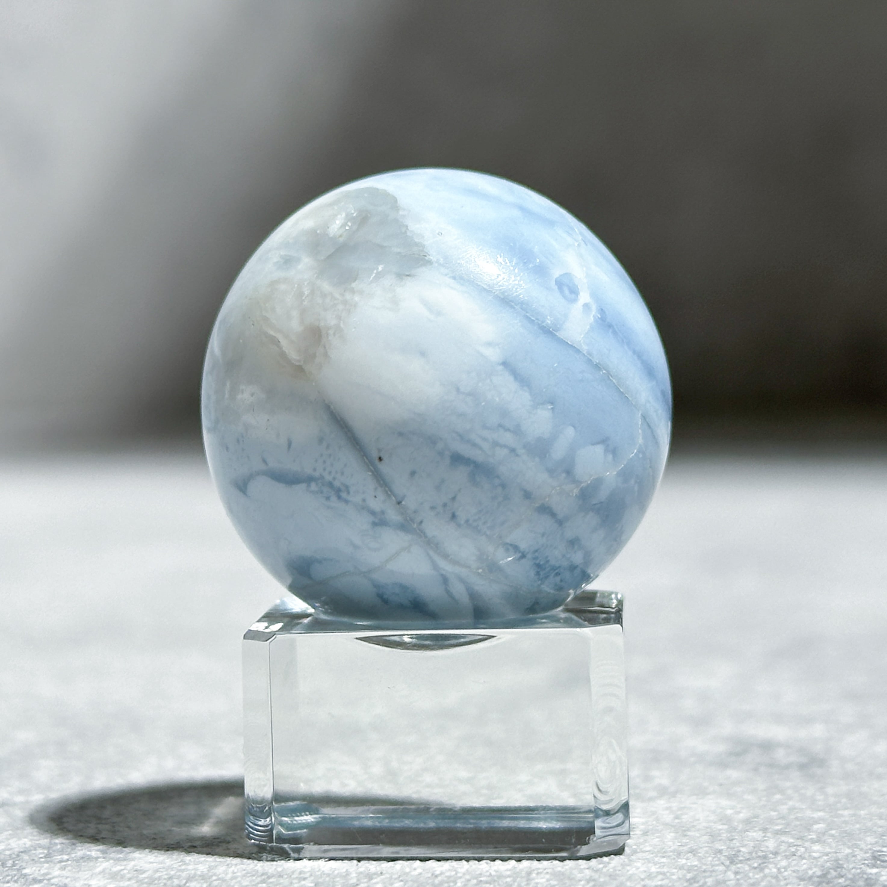 ブルーオパール スフィア01◇ Blue Opal ◇ 天然石・鉱物