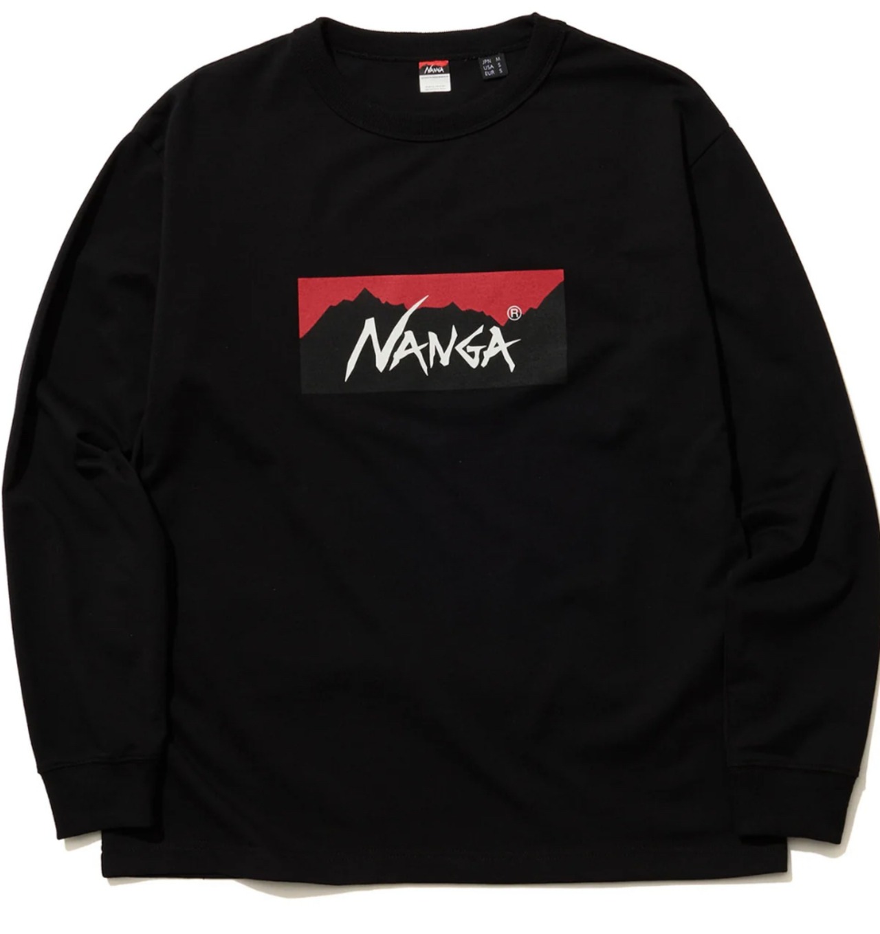 ECO HYBRID BOX LOGO L/S TEE / エコハイブリッド ボックスロゴ ロングスリーブティー