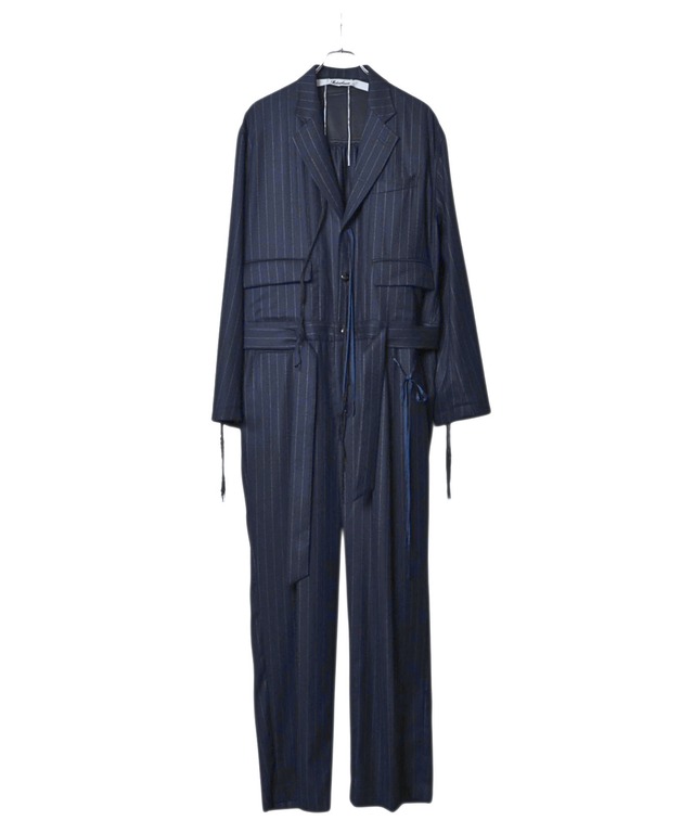 Midorikawa / MID26AW-JK06 JUMP SUIT(NAVY STRIPE)