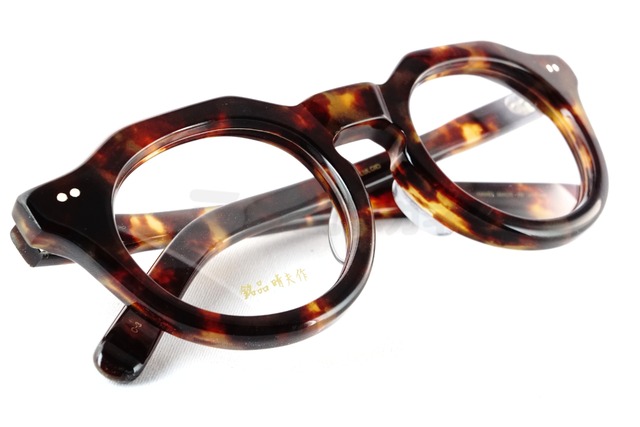 銘品晴夫作 メガネ ME-205 C-3 クラウンパント クラシック セルロイド CELLULOID 鯖江 日本製 正規品-4枚目