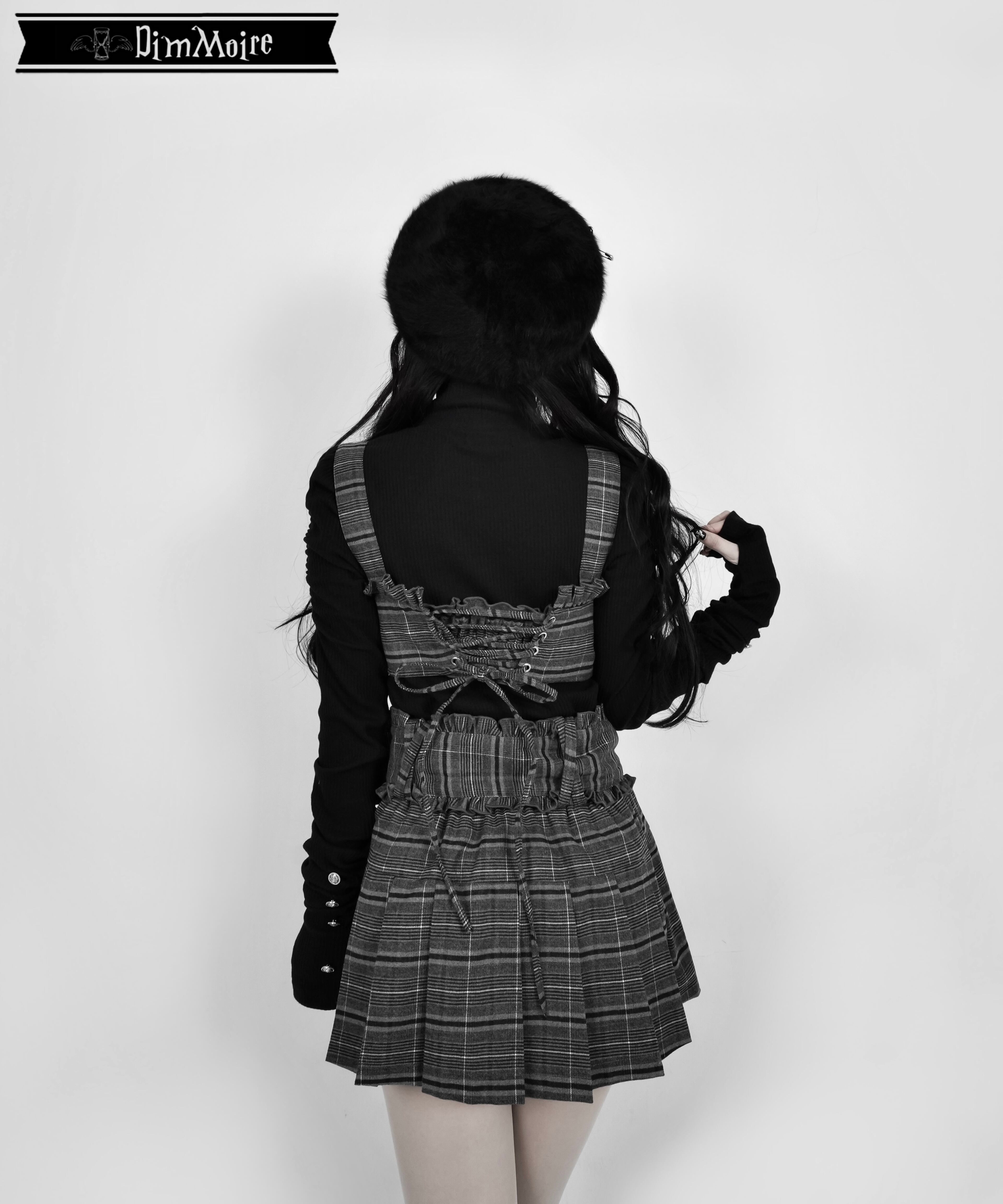 DimMoire【ディムモアール】デニムビスチェSETUPGray セットアップ