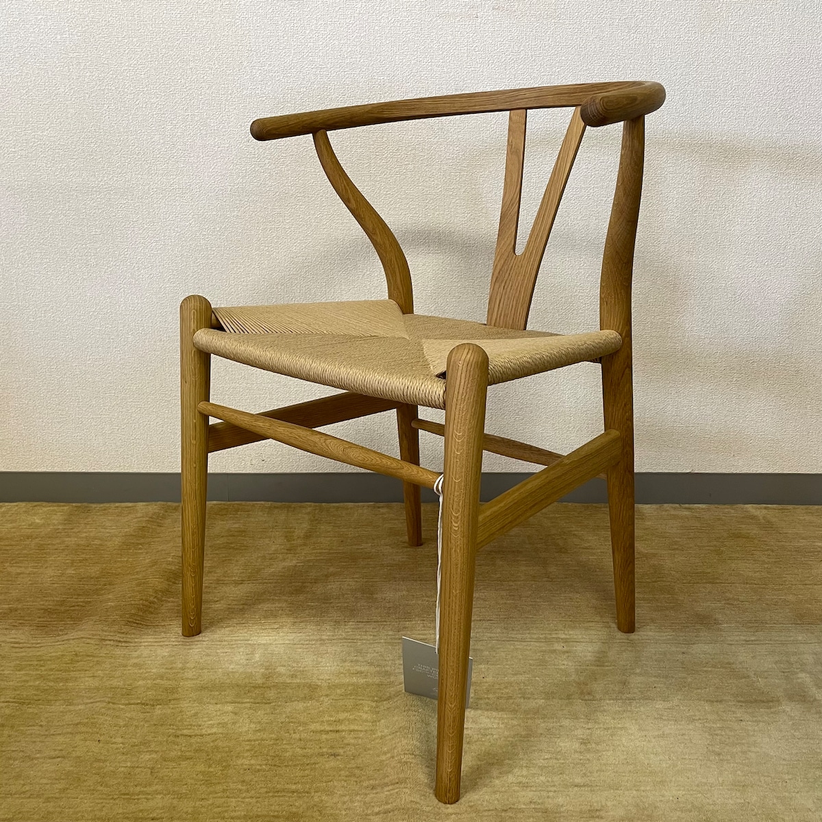 展示品特価】CH24 Yチェア オーク オイル仕上げ ナチュラルペーパー 