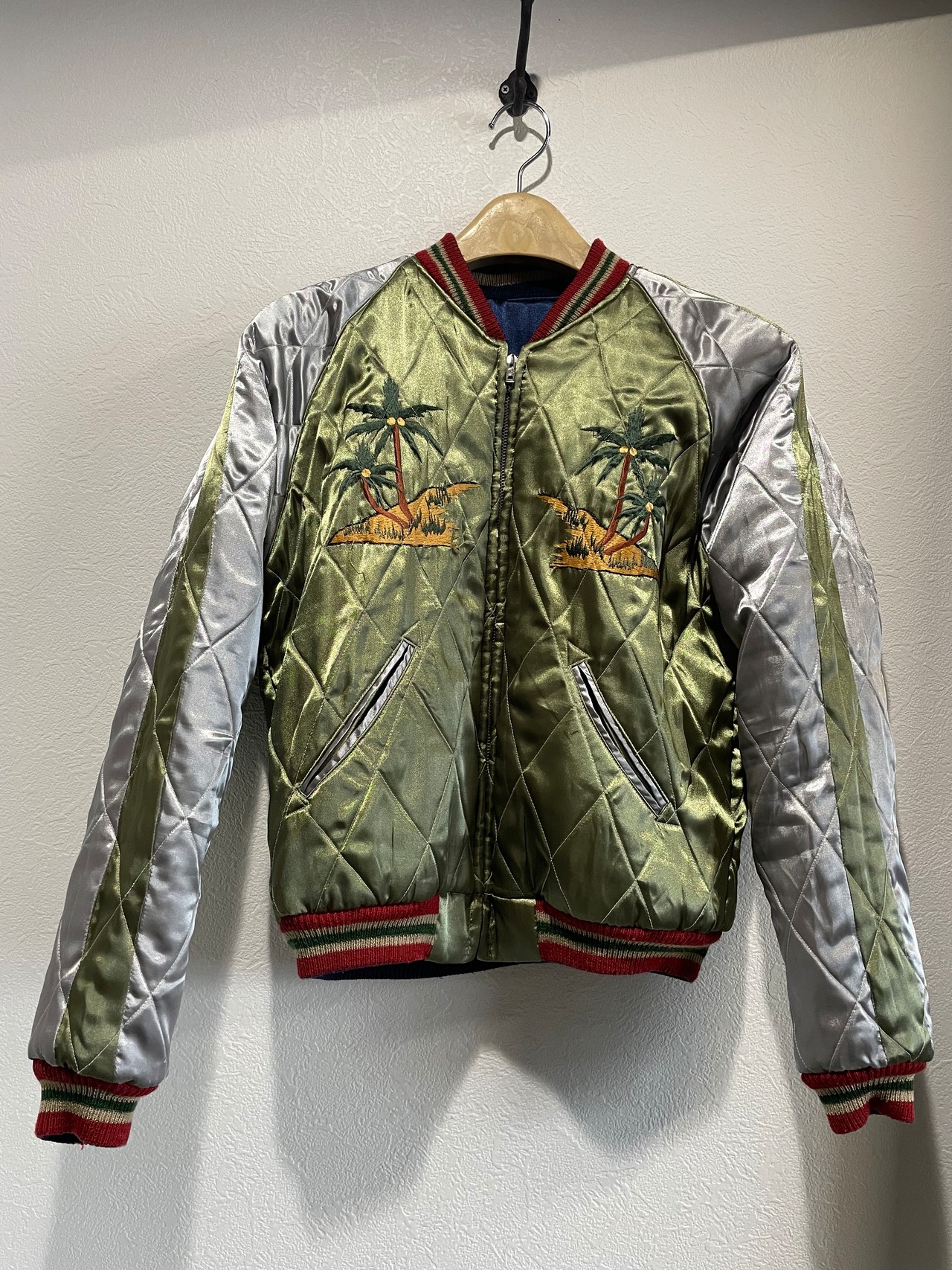 テーラー東洋 TAILOR東洋 2005年レギュラーモデル サテン中綿スカジャン スーベニアジャケット